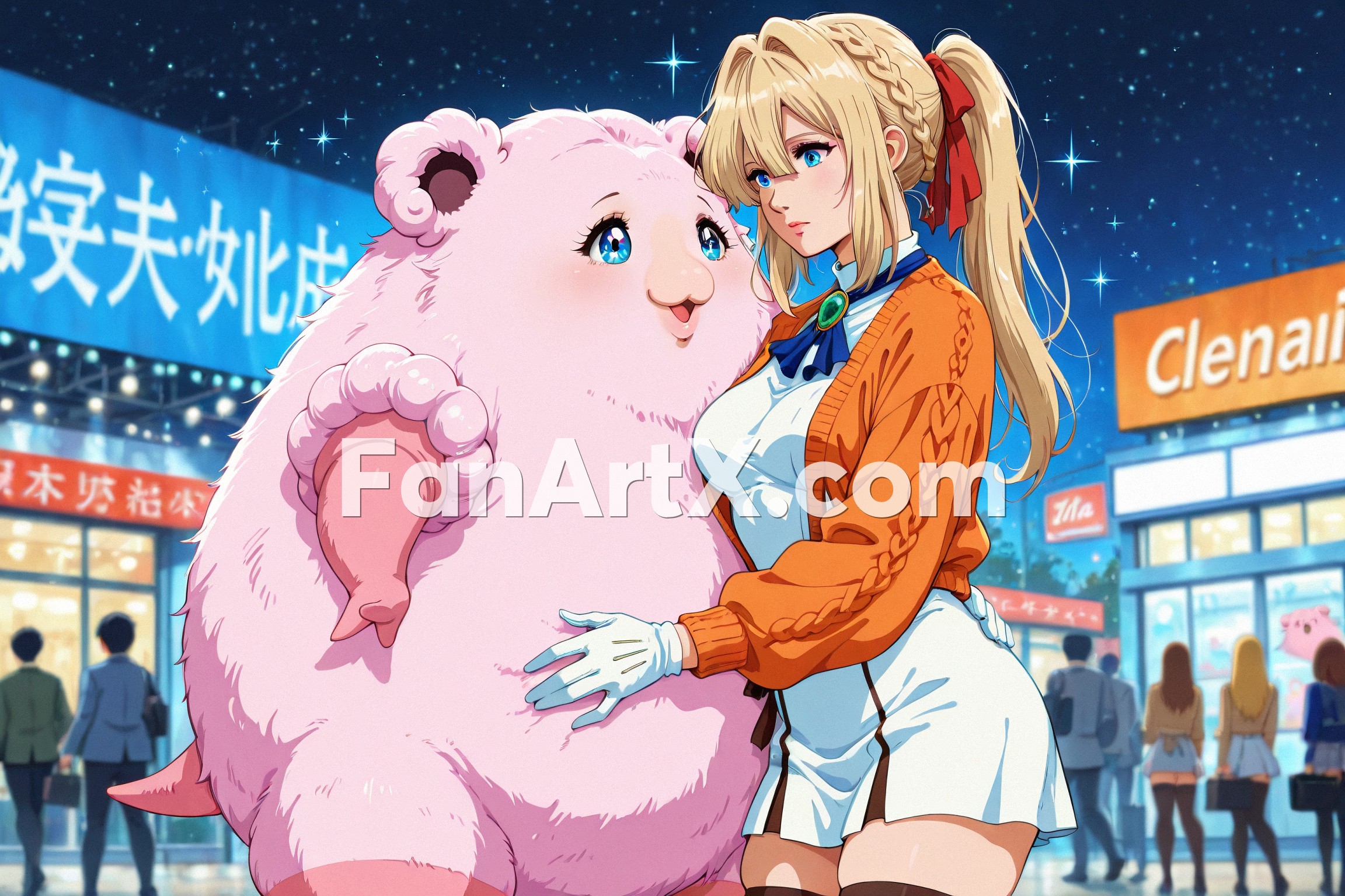 Violet Evergarden fanart - Violet Evergarden character 1899339